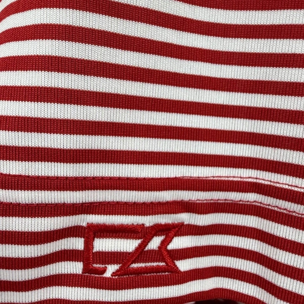 Cutter & Buck Georgia Bulldogs Mens XL Polo Shirt Red Striped CB DryTec - Picture 8 of 11